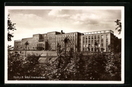 AK Fürth /Bayern, Städt. Krankenhaus Von Aussen  - Fuerth