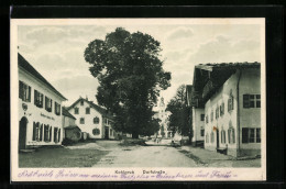 AK Kohlgrub, Dorfstrasse Mit Gasthaus  - Autres & Non Classés