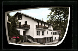 Passepartout-AK Ballersbach /Dillkreis, Gasthaus-Pension Bergschenke Garotti  - Altri & Non Classificati