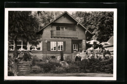 AK Otterberg /Pf., Gaststätte Pension Haus Worth, Weinbrunnerhof, Mit Gästen  - Andere & Zonder Classificatie