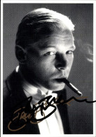 CPA Schauspieler Ben Becker, Portrait, Zigarre, Film Comedian Harmonists, Autogramm - Actors