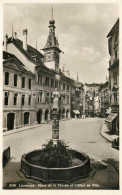 13298719 Lausanne VD Place De La Palude Fontaine Hotel De Ville Lausanne VD - Andere & Zonder Classificatie