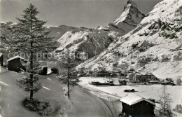 13298709 Zermatt VS Winterpanorama Mit Blick Zum Matterhorn Walliser Alpen Zerma - Altri & Non Classificati