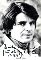 CPA Schauspieler Gundolf Willer, Portrait, Autogramm - Actores