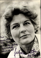 CPA Schauspielerin Gerhild Weber, Portrait, Autogramm - Actors