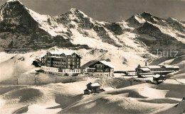 13297969 Kleine Scheidegg Interlaken Berghotels Restaurant Bergstation Mit Eiger - Andere & Zonder Classificatie