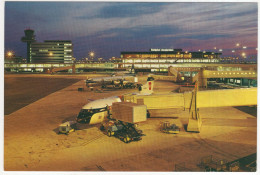 Amsterdam/Holland: DAF T1800 KIKKERDAF- Internationale Luchthaven Schiphol / International Airport - Airplanes BEA & KLM - Passenger Cars