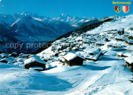 13297409 Bettmeralp VS Panorama Wintersportplatz Dom Matterhorn Weisshorn Wallis - Altri & Non Classificati