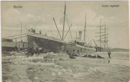Braila - Ship On Winter - Rumänien