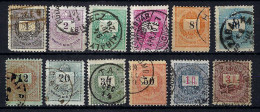 HONGRIE Ca.1871-1899: Lot D' Obl. - Used Stamps