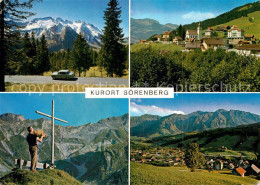 13296599 Soerenberg LU Gesamtansicht Mit Alpenpanorama Gipfelkreuz Soerenberg LU - Sonstige & Ohne Zuordnung