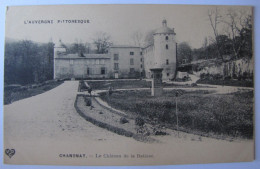 FRANCE - PUY-DE-DÔME - CHANONAT - Le Château De La Batisse - Autres & Non Classés