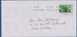 Enveloppe Prêt à Poster IDtimbre Cadre Légende Philaposte Arbre Oblitération 17.01.11 - Prêts-à-poster:  Autres (1995-...)