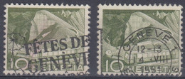 Suisse Helvetia Genève - Used Stamps