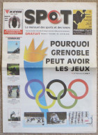 Journal SPOT Mensuel Des Sports Et Des Loisirs Pourquoi GRENOBLE Peut Avoir Les Jeux Olympiques N° 3 Avril 2003 - 1950 - Oggi