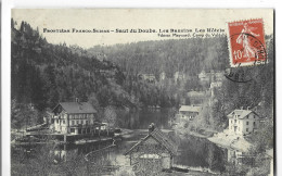 25 Frontiere Franco - Suisse - Saut Du Doubs - Les Bassins , Les Hotels - Edition Meynard Camp De Valdahon - Autres & Non Classés