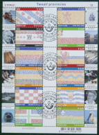 Vel 12 Provinciezegels ; NVPH V2065-2076 V 2065  2002 Used Gebruikt Oblitere NEDERLAND NIEDERLANDE / NETHERLANDS - Oblitérés