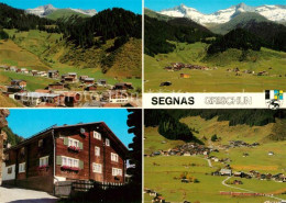13285347 Segnas Fliegeraufnahme Bei Disentis Segnas - Autres & Non Classés