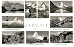 13282447 Zermatt VS Matterhorn Findelen Sesselbahn Zermatt VS - Autres & Non Classés