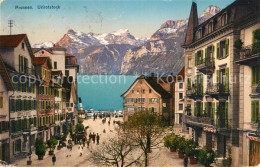 13279159 Brunnen SZ Blick Auf Vierwaldstaettersee Und Urirotstock Brunnen SZ - Andere & Zonder Classificatie