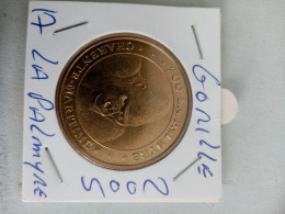 Médaille Touristique Monnaie De Paris 17 La Palmyre Gorille 2005 - 2005