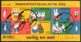 Blok Kinderzegels Child Welfare NVPH 2370 (Mi Block 93) 2005  Used Gebruikt Oblitere NEDERLAND NIEDERLANDE / NETHERLANDS - Gebruikt