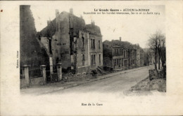 CPA Audun Le Roman Meurthe Et Moselle, Rue De La Gare - Other & Unclassified