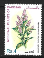 PAKISTAN. N°1063 De 2001. Menthe. - Heilpflanzen