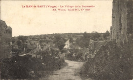 CPA Ban De Sapt Vosges, Dorf Fontenelle - Other & Unclassified
