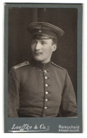 Fotografie Loeffke & Co., Remscheid, Soldat In Uniform Rgt. 16  - Anonymous Persons