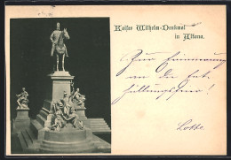 AK Hamburg-Altona, Kaiser Wilhelm-Denkmal  - Altona