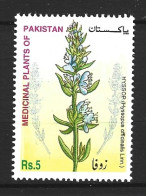 PAKISTAN. N°1065 De 2002. Plante Médicinale. - Plantes Médicinales