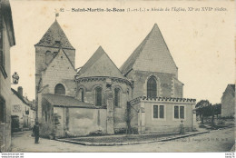 Saint-Martin-le-Beau (37) - Abside De L'Eglise, XIè Au XVIIè Siècles - Andere & Zonder Classificatie