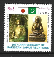 PAKISTAN. N°1066 De 2002. Bouddhas. - Buddhism