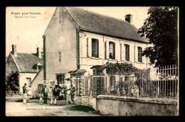 89 - PONT-SUR-VANNE - MAIRIE ET CLASSE - Altri & Non Classificati