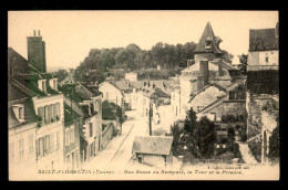 89 - SAINT-FLORENTIN - RUE BASSE DU REMPART - LA TOUR ET LE PRIEURE - Saint Florentin