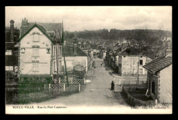 89 -TOUCY - RUE DU PONT CAPUREAU - PASSAGE A NIVEAU - Toucy