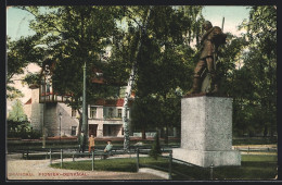 AK Berlin-Spandau, Partie Am Pionier-Denkmal  - Spandau