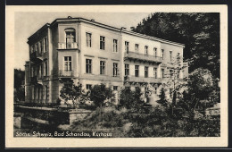 AK Bad Schandau /Sächs. Schweiz, Blick Aufs Kurhaus  - Bad Schandau