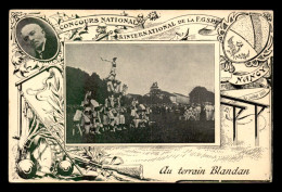 54 - NANCY - CONCOURS INTERNATIONAL DE LA F.G.S.P.E. 31 JUILLET 1911 - AU TERRAIN BLANDAN - Nancy