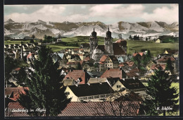 AK Lindenberg /Allg., Teilansicht Mit Bergen Aus Der Vogelschau  - Lindenberg I. Allg.