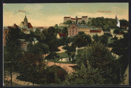 AK Pirna, Friedenspark Aus Der Vogelschau  - Pirna