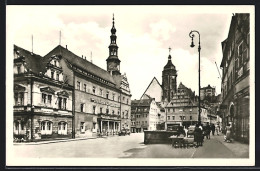 AK Pirna, Marktplatz Mit Geschäften  - Pirna