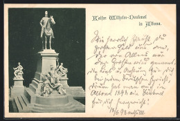 AK Hamburg-Altona, Das Kaiser Wilhem-Denkmal  - Altona
