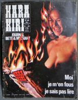 HARA KIRI N° 55 Septembre 1965 Journal Bête Et Méchant Professeur Choron  Reiser   Gébé  Cabu Le Journal De Catherine* - Humour