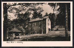 AK Bad Stuer I. Mecklbg., Partie Vor Haus Im Wald Mit Pavillon  - Andere & Zonder Classificatie