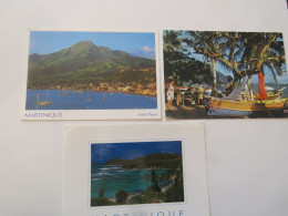 MARTINIQUE - Lot De 3 Cartes - - Andere & Zonder Classificatie