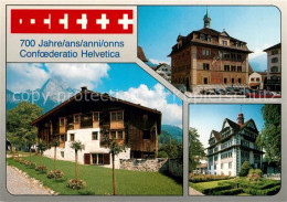 13242229 Schwyz Ital Reding Haus Haus Bethlehem Rathaus Schwyz - Autres & Non Classés