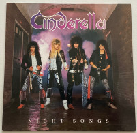 CINDERELLA - Night Songs - LP - 1986 - Holland Press - Hard Rock En Metal