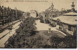 62108 01 61#0 - BERCK - LA PLAGE, LE KURSAAL ET L'AVENUE DE LA GARE - Berck